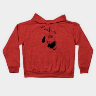 abstract face Kids Hoodie